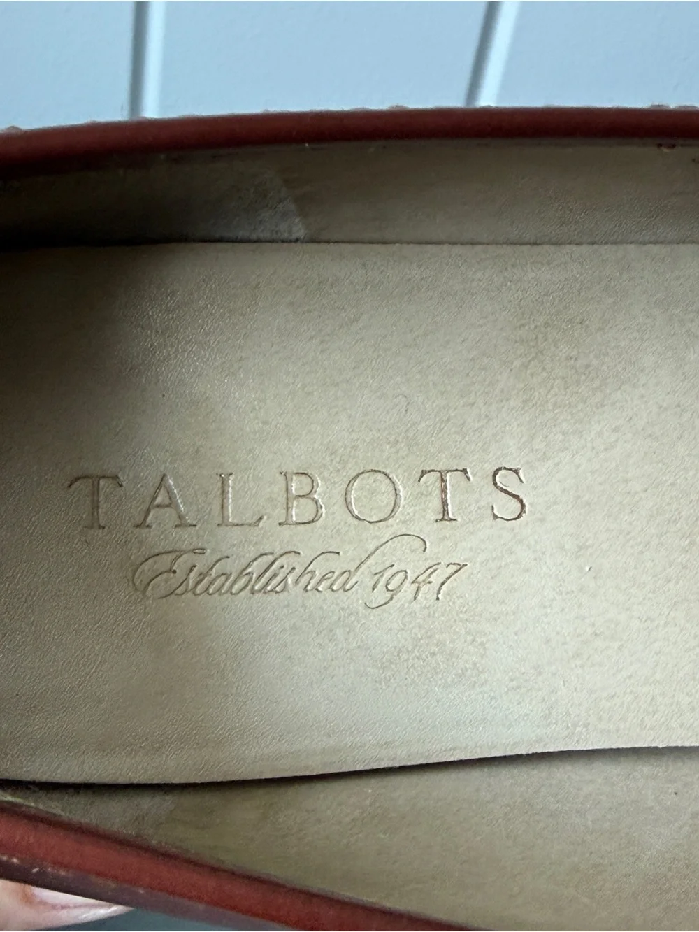 Talbots Classic Women's Brown Penny Loafers Size 9B